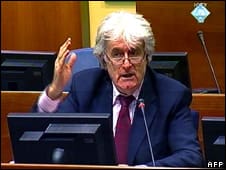 Karadzic Trial Resumes