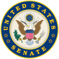 Congressional seal of the United States Senate
