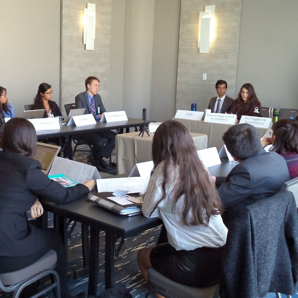 Model UN PLUS conference
