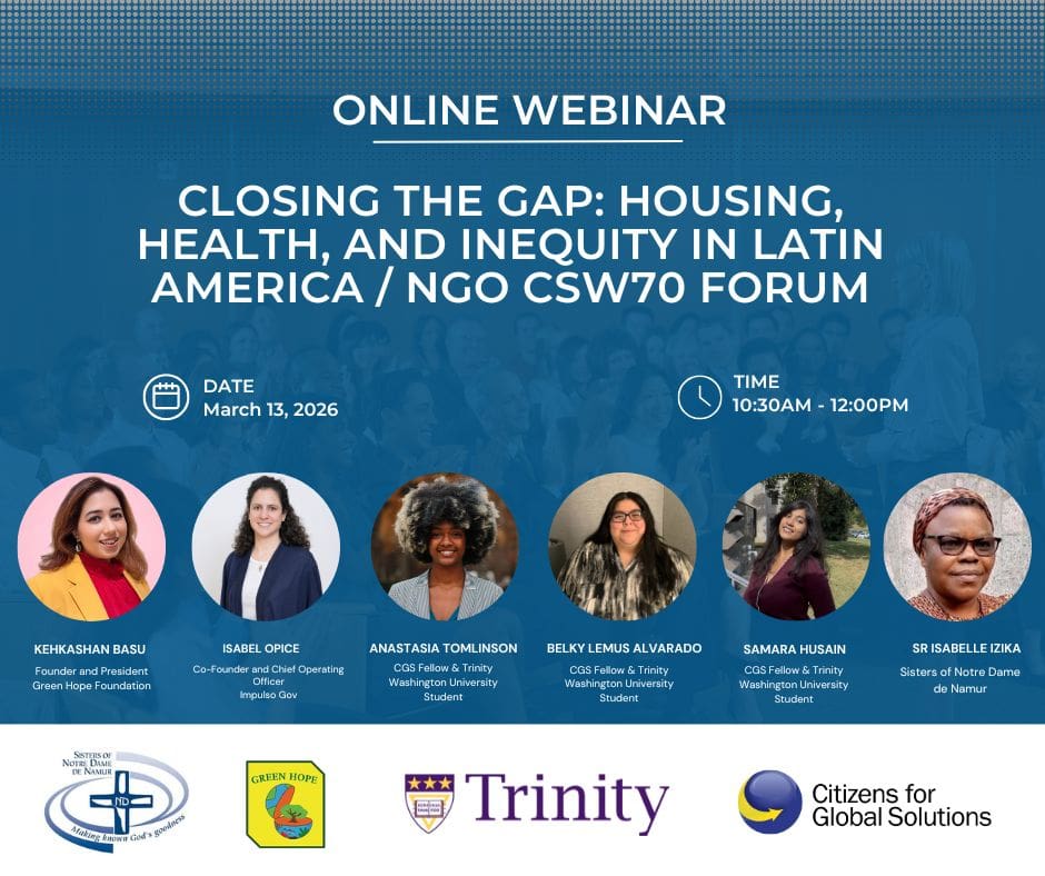 Online panel event image with speakers