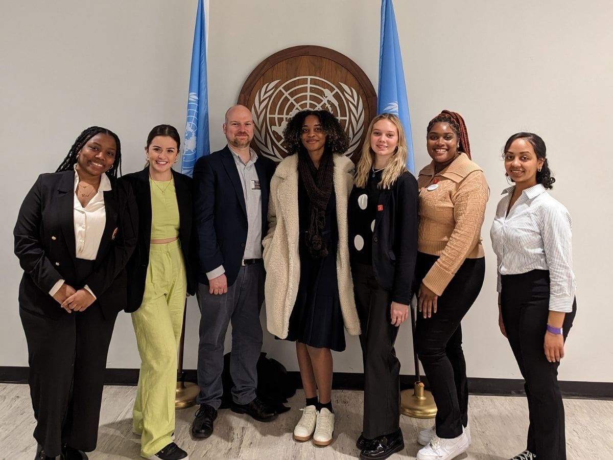 Trinity fellows at the United Nations (2023)