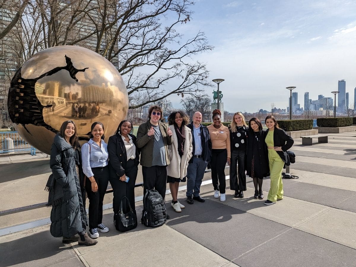 Trinity fellows at the United Nations (2023)