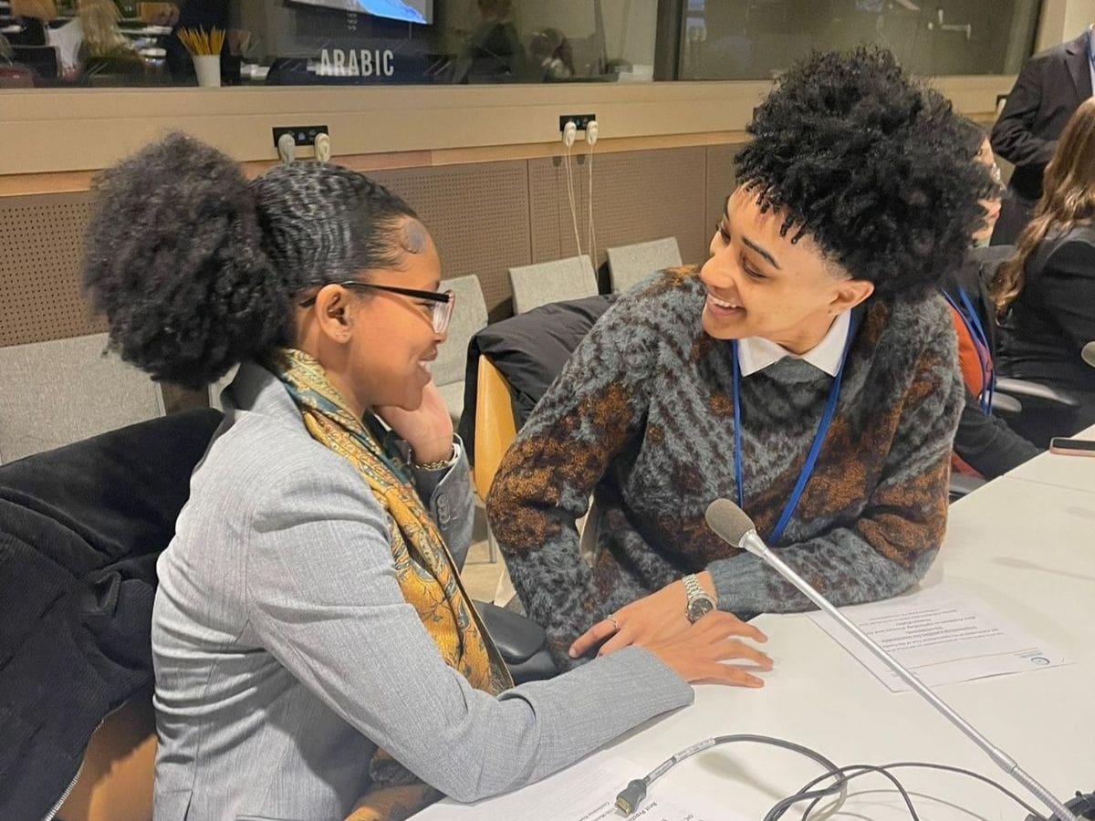Trinity Washington fellows at the United Nations CSW 68 conference (2024)