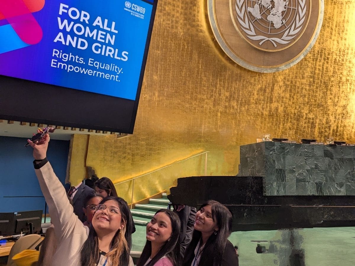 Trinity fellows at the United Nations (2025)