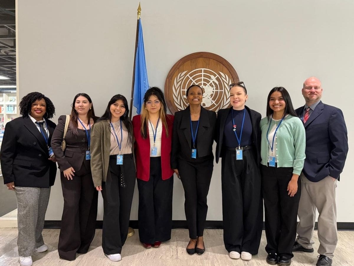 Trinity fellows at the United Nations (2025)