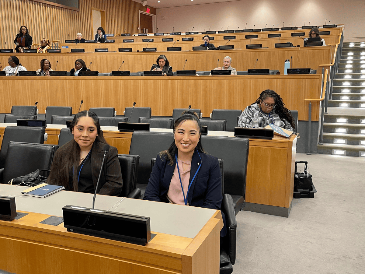 Delegates at the UN CSW 70 Conference